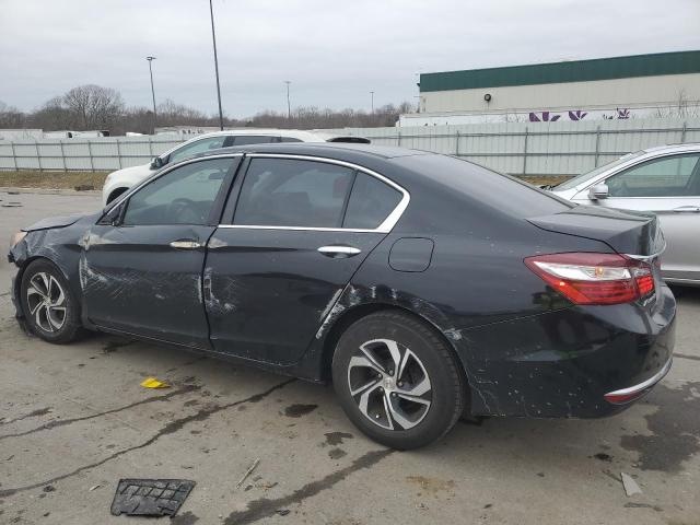 1HGCR2F39HA013692 - 2017 HONDA ACCORD LX BLACK photo 2