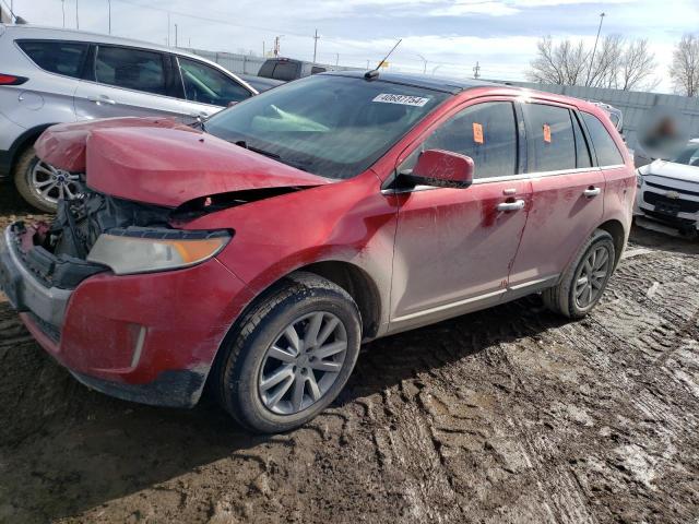2FMDK4KC4BBA42856 - 2011 FORD EDGE LIMITED RED photo 1