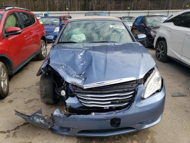 1C3BC2EG7BN613843 - 2011 CHRYSLER 200 TOURING BLUE photo 5