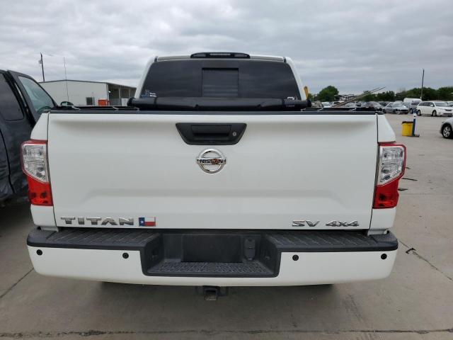 1N6AA1E56HN568566 - 2017 NISSAN TITAN SV WHITE photo 6