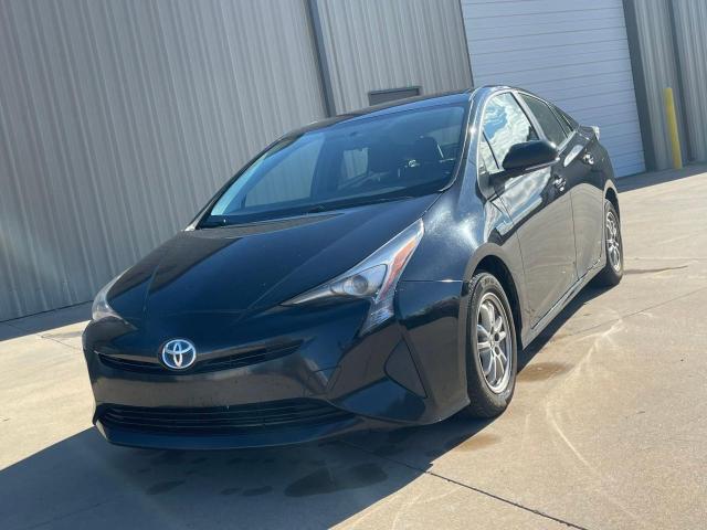 JTDKBRFU7G3510047 - 2016 TOYOTA PRIUS BLACK photo 2