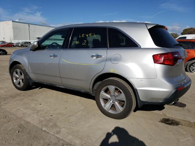 2HNYD2H6XBH531243 - 2011 ACURA MDX TECHNOLOGY GRAY photo 2