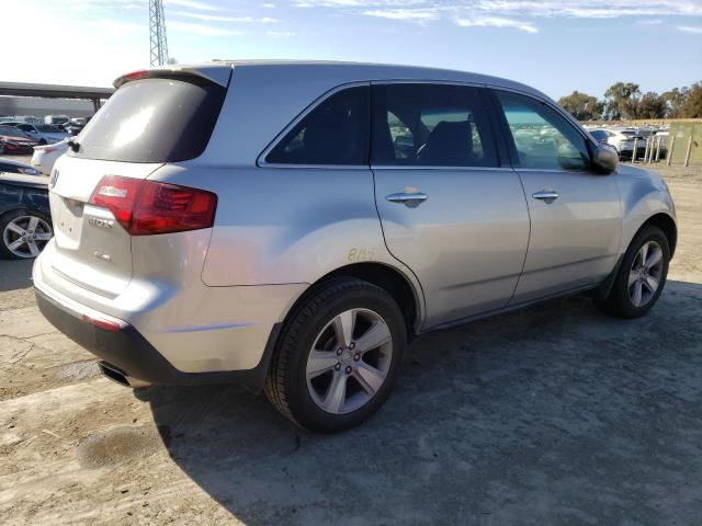 2HNYD2H6XBH531243 - 2011 ACURA MDX TECHNOLOGY GRAY photo 3
