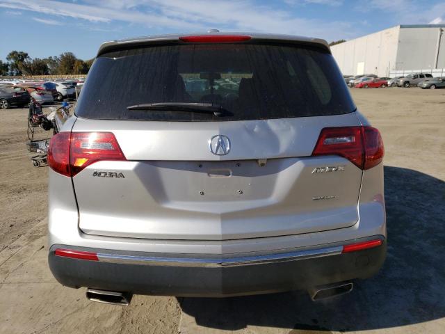 2HNYD2H6XBH531243 - 2011 ACURA MDX TECHNOLOGY GRAY photo 6