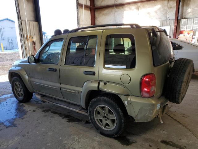 1J4GL38K22W333212 - 2002 JEEP LIBERTY RENEGADE GREEN photo 2