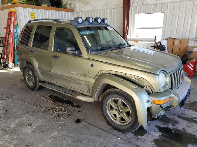 1J4GL38K22W333212 - 2002 JEEP LIBERTY RENEGADE GREEN photo 4