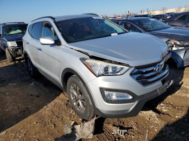 5XYZU3LB5EG185061 - 2014 HYUNDAI SANTA FE S SILVER photo 4