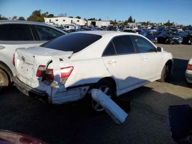 4T1BE46K17U525318 - 2007 TOYOTA CAMARY CE WHITE photo 3