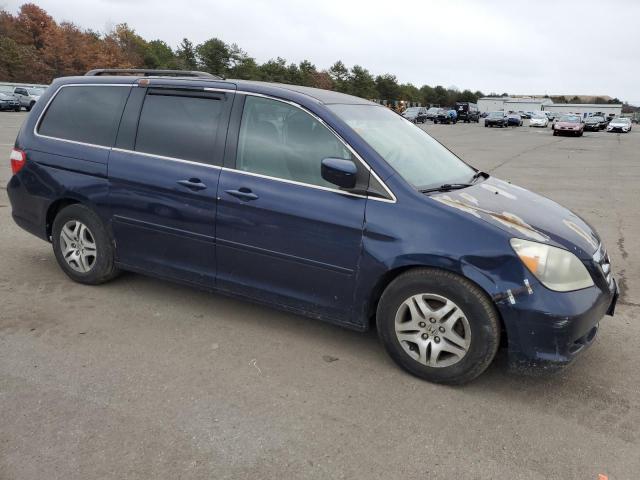 5FNRL38477B024220 - 2007 HONDA ODYSSEY EX BLUE photo 4