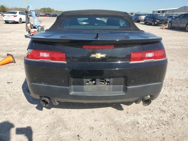 2G1FD3D38F9210583 - 2015 CHEVROLET CAMARO LT BLACK photo 6