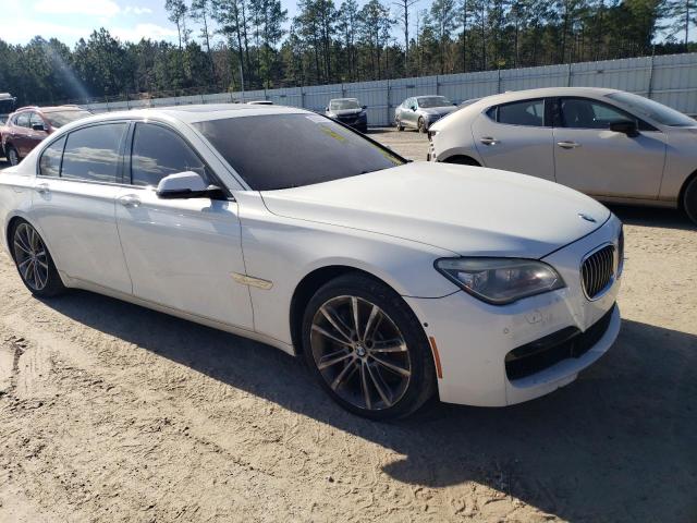 WBAYE8C56DD131813 - 2013 BMW 750 LI WHITE photo 4