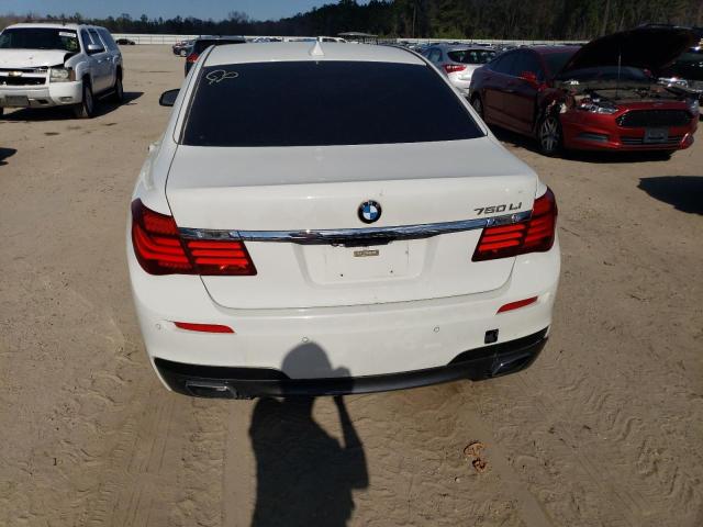 WBAYE8C56DD131813 - 2013 BMW 750 LI WHITE photo 6