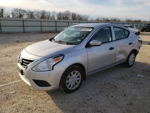 3N1CN7AP7JL810722 - 2018 NISSAN VERSA S SILVER photo 1