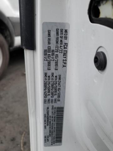 ZFBHRFAB1N6W66464 - 2022 RAM PROMASTER TRADESMAN WHITE photo 13