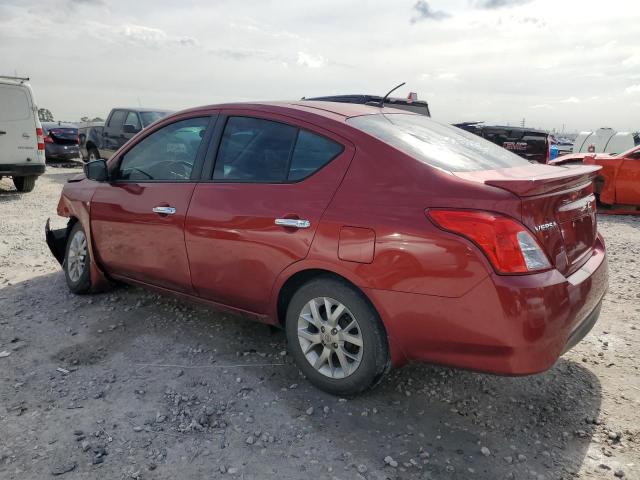 3N1CN7AP8JL802922 - 2018 NISSAN VERSA S RED photo 2