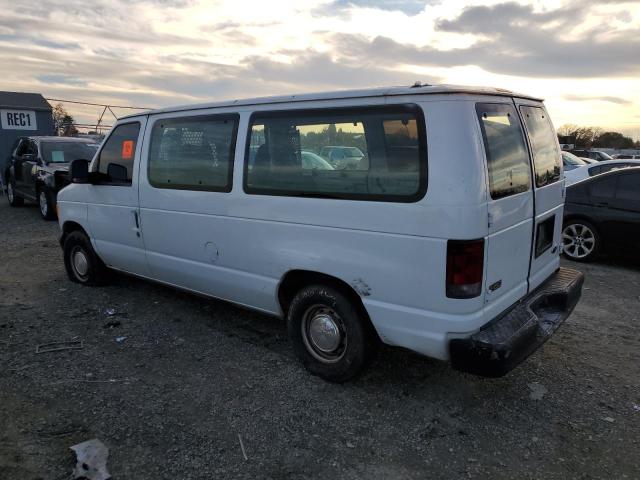 1FTRE14W33HB38974 - 2003 FORD ECONOLINE E150 VAN WHITE photo 2