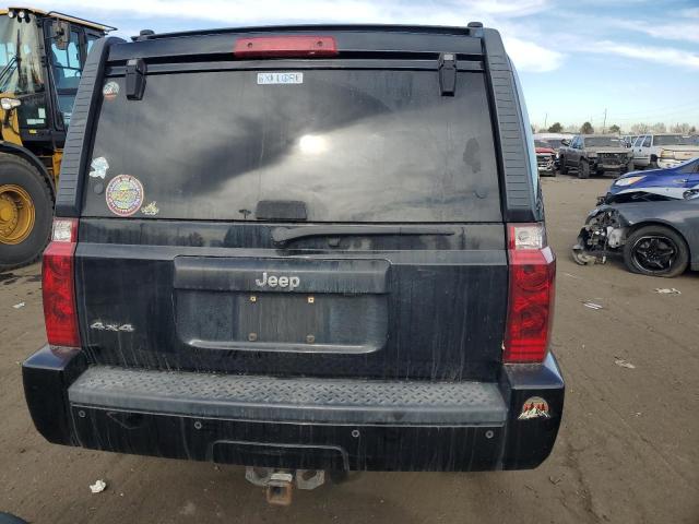 1J8HG48N16C189067 - 2006 JEEP COMMANDER BLACK photo 6