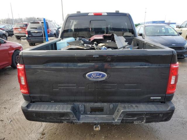 1FTEW1EP9MFC25701 - 2021 FORD F150 SUPERCREW BLACK photo 6