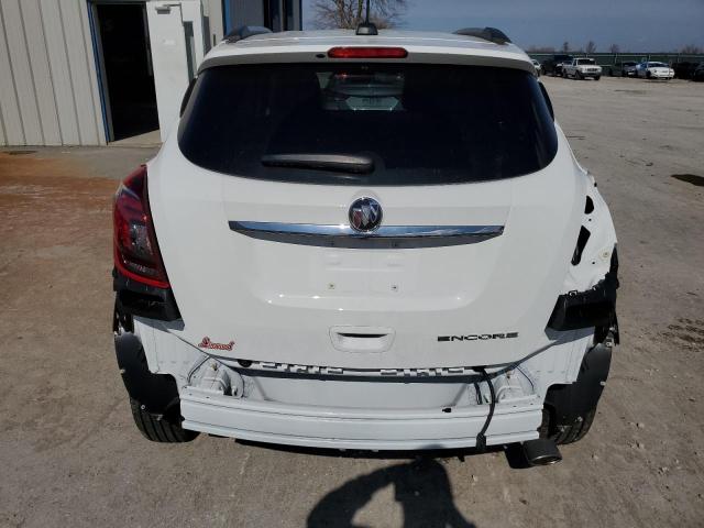 KL4CJASB0KB763359 - 2019 BUICK ENCORE PREFERRED Ақ фото 6