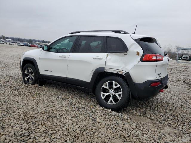 1C4PJMBS4HW566558 - 2017 JEEP CHEROKEE TRAILHAWK WHITE photo 2