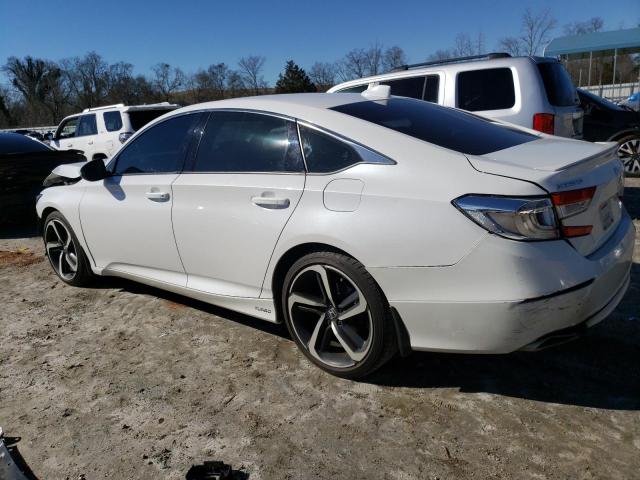 1HGCV1F39JA260545 - 2018 HONDA ACCORD SPORT WHITE photo 2