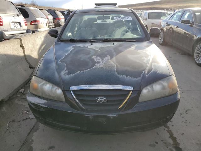 KMHDN46DX6U355419 - 2006 HYUNDAI ELANTRA GLS BLACK photo 5