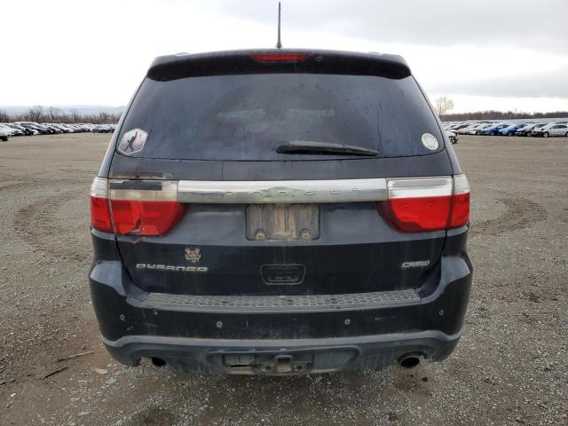 1C4SDHDT8CC252596 - 2012 DODGE DURANGO CREW BLACK photo 6