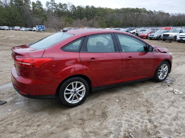 1FADP3F24GL342685 - 2016 FORD FOCUS SE RED photo 3