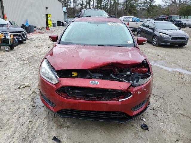 1FADP3F24GL342685 - 2016 FORD FOCUS SE RED photo 5