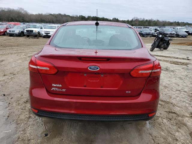 1FADP3F24GL342685 - 2016 FORD FOCUS SE RED photo 6