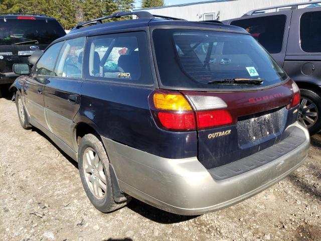 4S3BH675427603470 - 2002 SUBARU LEGACY OUTBACK AWP 蓝色 照片 3
