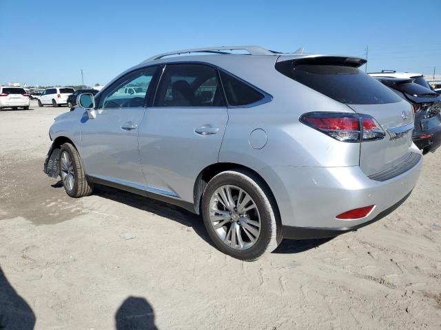 2T2ZK1BA5DC102656 - 2013 LEXUS RX 350 SILVER photo 2