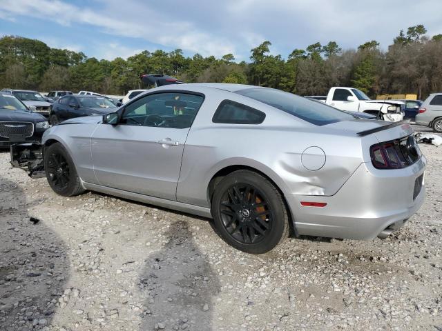 1ZVBP8AM9E5316329 - 2014 FORD MUSTANG SILVER photo 2