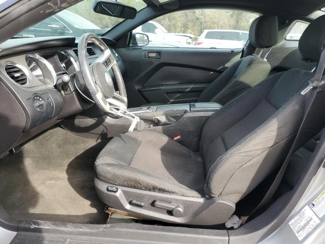 1ZVBP8AM9E5316329 - 2014 FORD MUSTANG SILVER photo 7