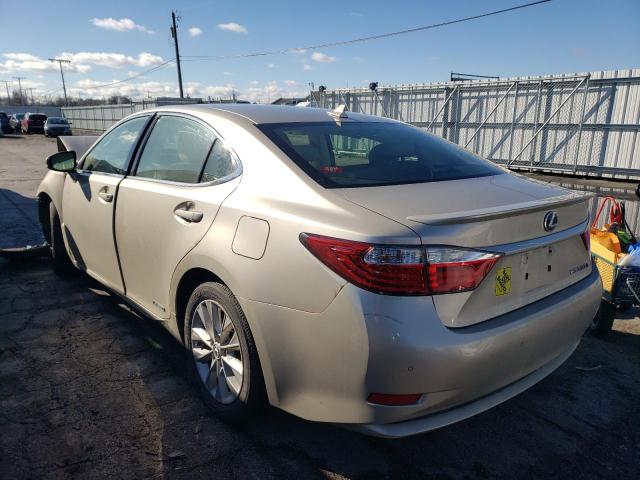 JTHBW1GG4D2032278 - 2013 LEXUS ES 300H TAN photo 2