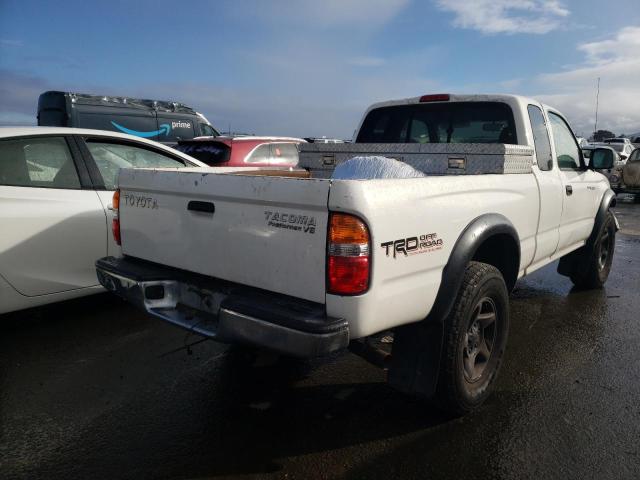 5TESN92N84Z359240 - 2004 TOYOTA TACOMA XTRACAB PRERUNNER თეთრი ფოტო 3