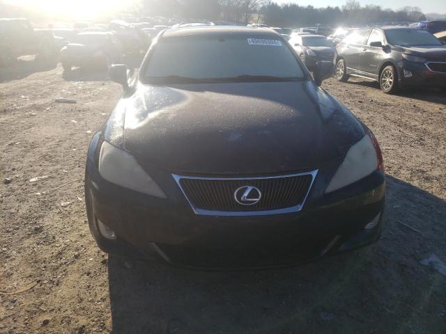 JTHBK262072046738 - 2007 LEXUS IS 250 BLACK photo 5