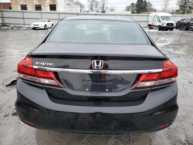 2HGFB2F87EH522156 - 2014 HONDA CIVIC EX BLACK photo 6