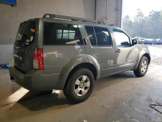 5N1AR18U98C638633 - 2008 NISSAN PATHFINDER S GRAY photo 3
