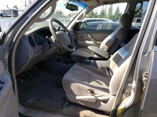 5TBDT441X5S487370 - 2005 TOYOTA TUNDRA DOUBLE CAB SR5 GRAY photo 7