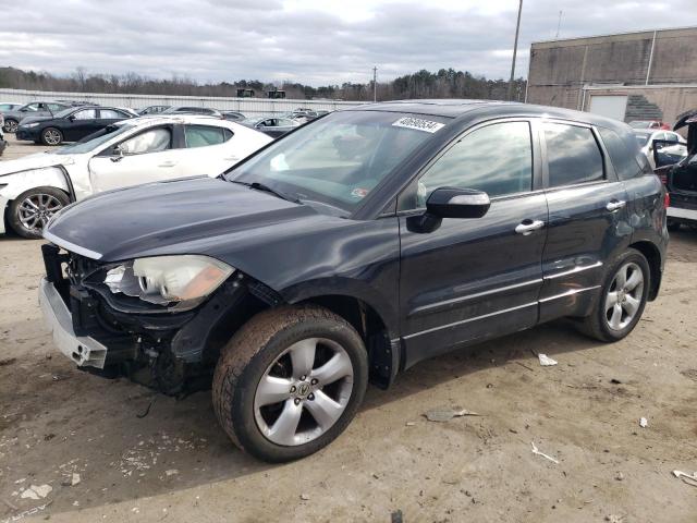 5J8TB185X8A017361 - 2008 ACURA RDX TECHNOLOGY BLACK photo 1