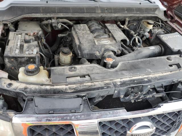 1N6BA07B46N532907 - 2006 NISSAN TITAN XE RED photo 11