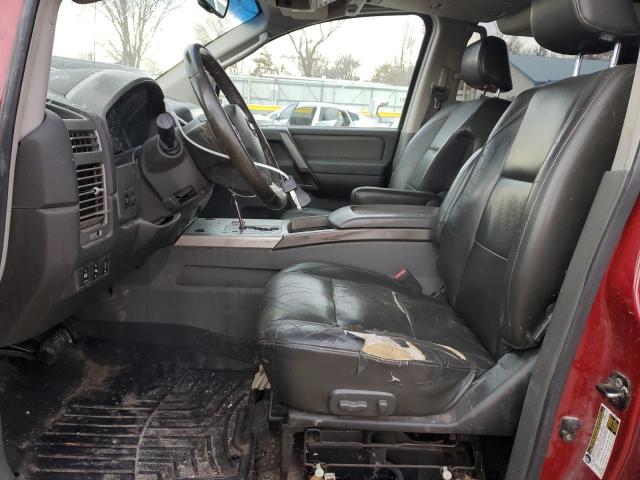 1N6BA07B46N532907 - 2006 NISSAN TITAN XE RED photo 7