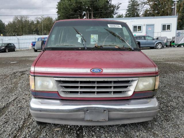 1FDEE14H1RHB90060 - 1994 FORD ECONOLINE E150 VAN RED photo 5