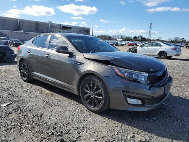 5XXGN4A79FG397377 - 2015 KIA OPTIMA EX GRAY photo 4