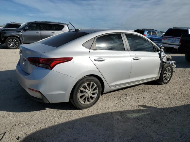 3KPC24A68ME133832 - 2021 HYUNDAI ACCENT SE SILVER photo 3