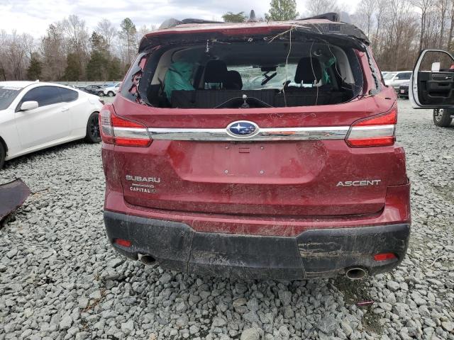 4S4WMAFD7M3468046 - 2021 SUBARU ASCENT PREMIUM RED photo 6