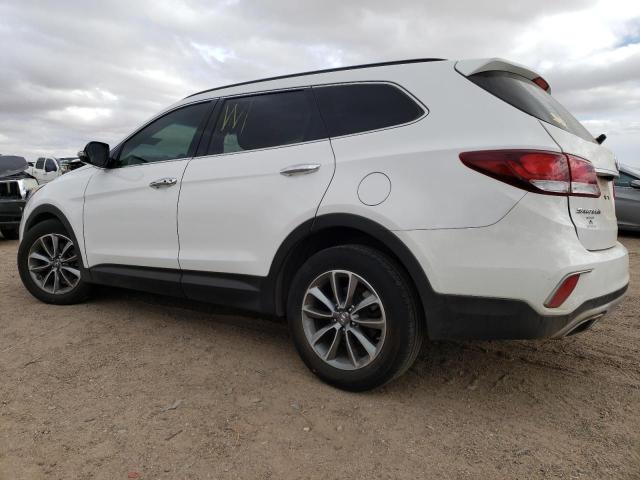 KM8SN4HF1HU182995 - 2017 HYUNDAI SANTA FE SE WHITE photo 2