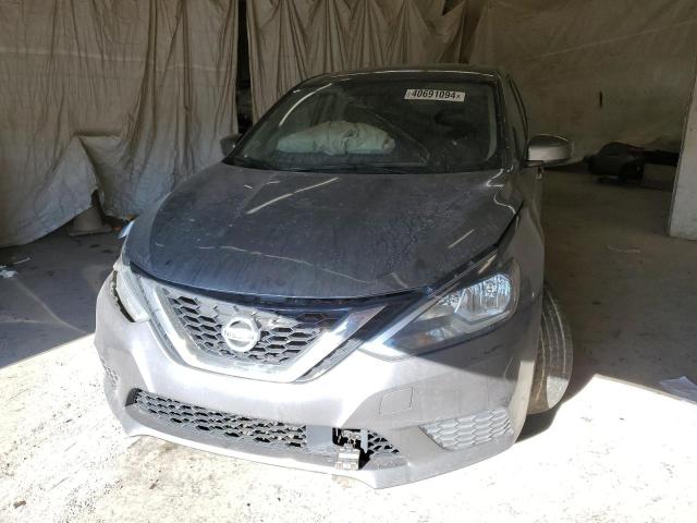 3N1AB7AP3KY263453 - 2019 NISSAN SENTRA S GRAY photo 5