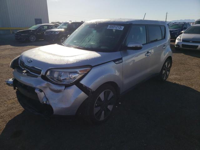 KNDJX3A58E7702741 - 2014 KIA SOUL ! SILVER photo 1